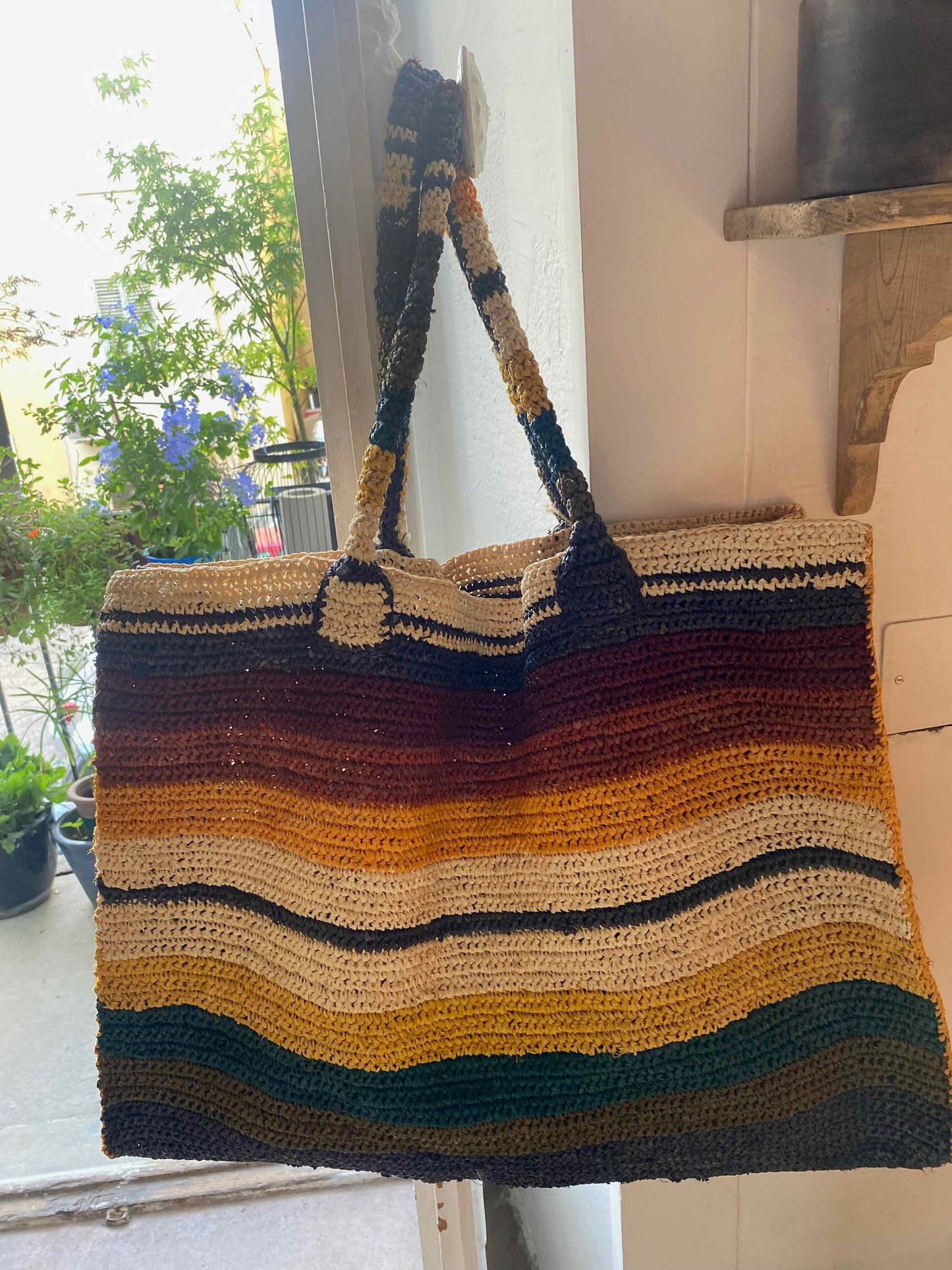 Totes de fin de semana multicolores