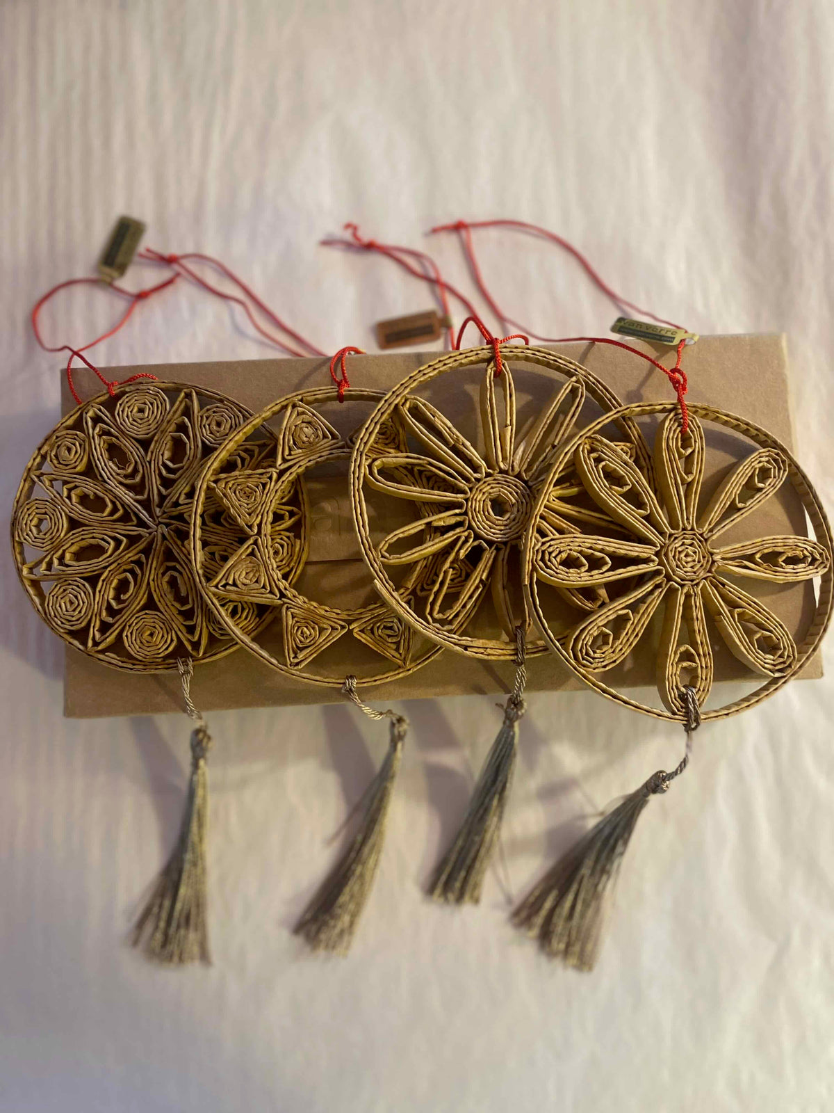 Mandala Paper Ornaments