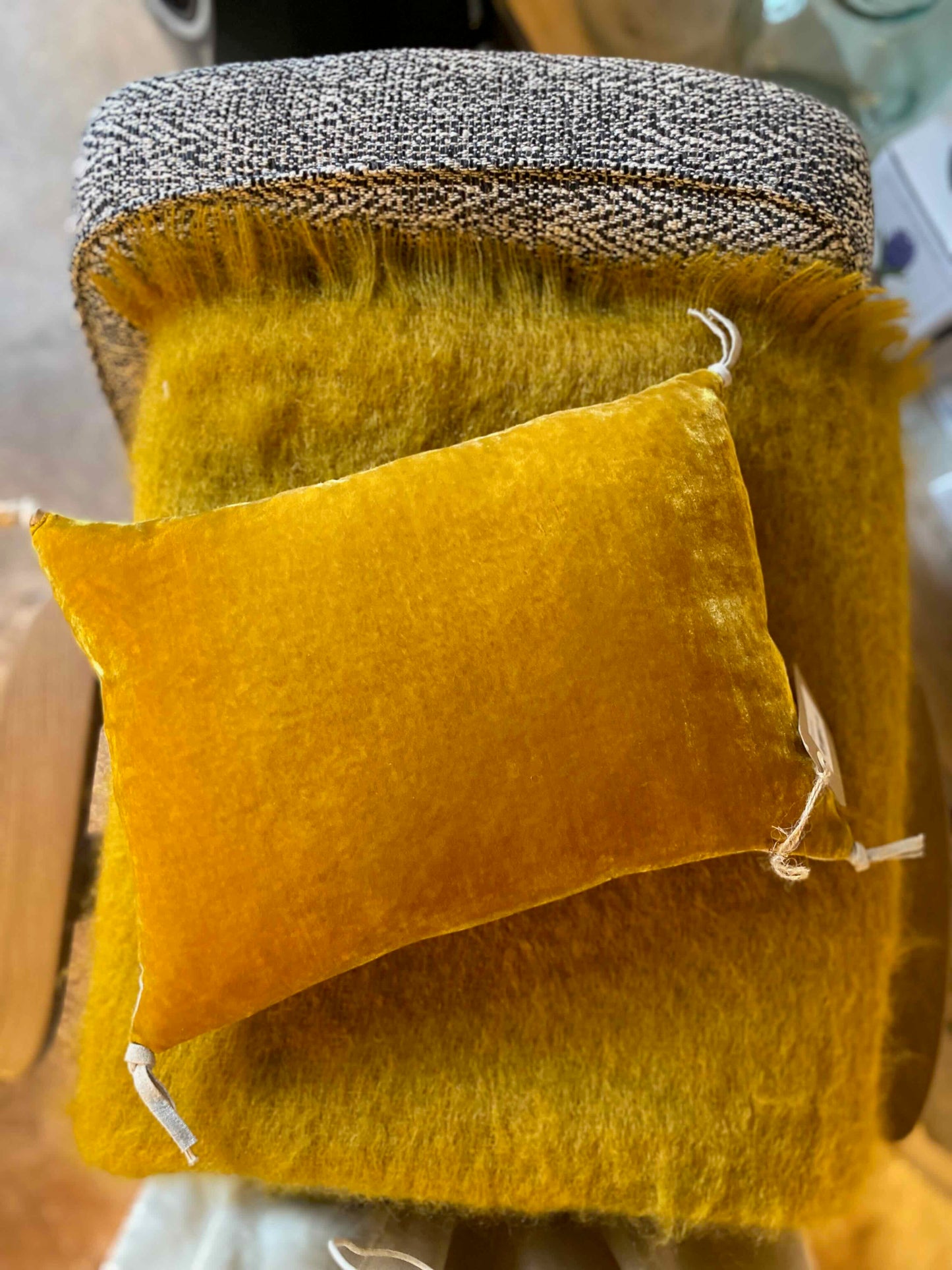 The Vaporeux Mohair Throw 