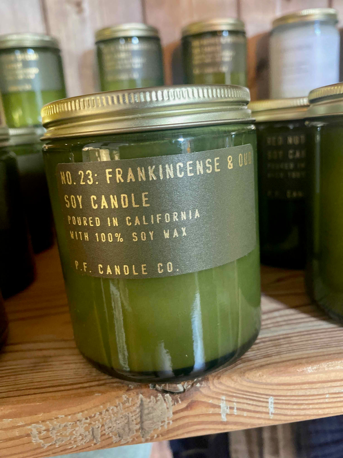 Les Bougies Californiennes de Noël à la cire de Soja
