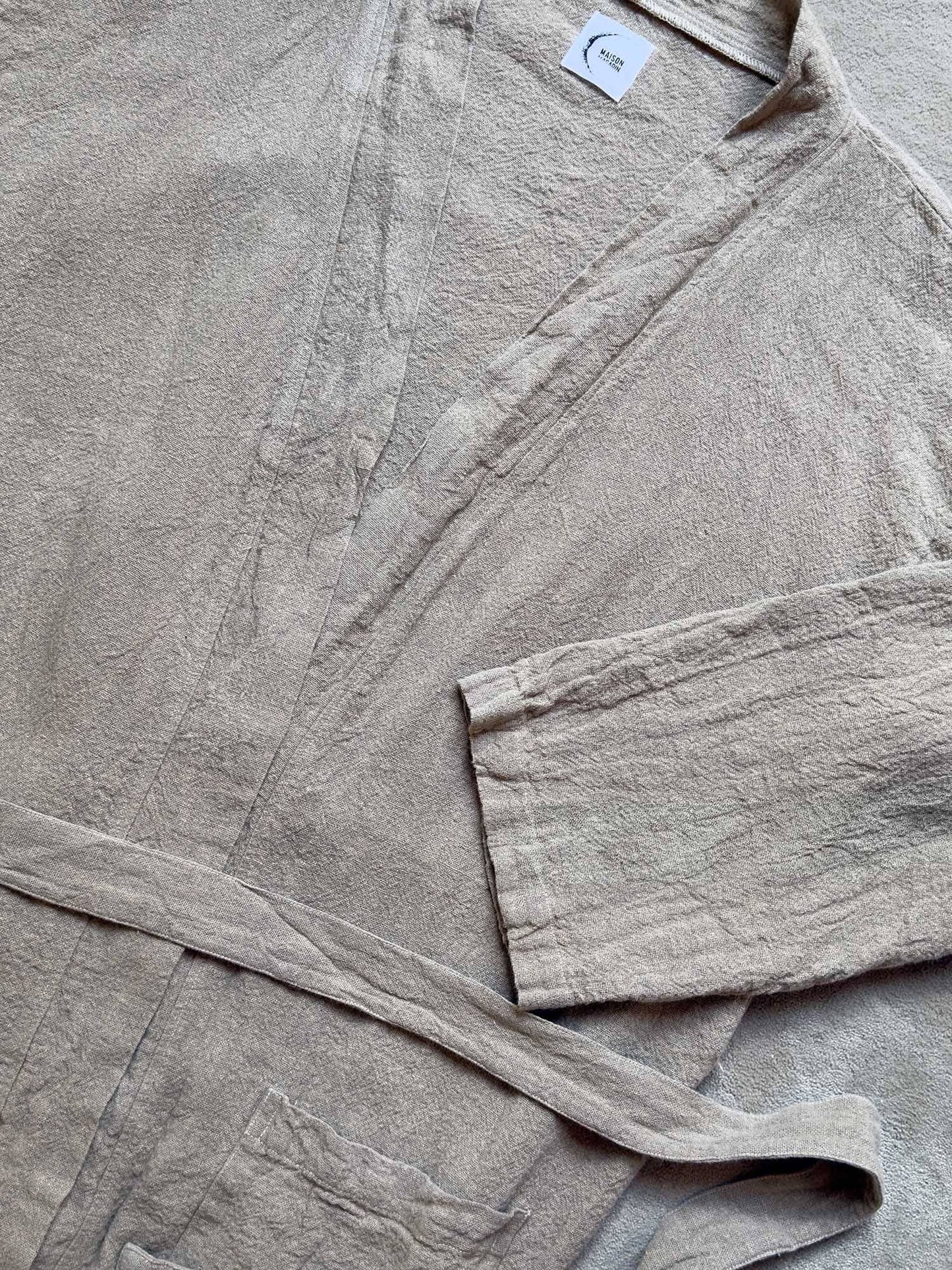 Le Kimono en Lin Brut