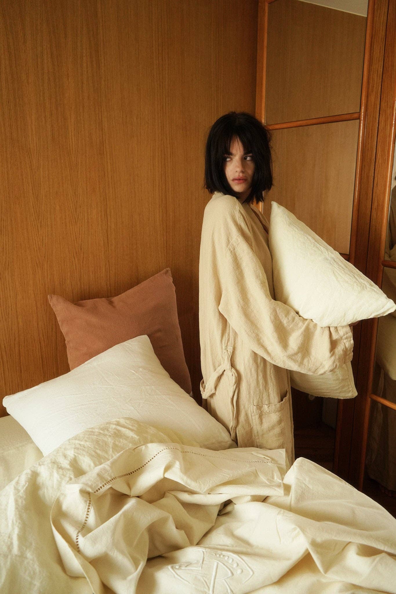 Le Kimono en Lin Brut