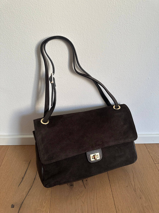 Le Sac Annabel Marron Foncé les Choses qu'on Aime