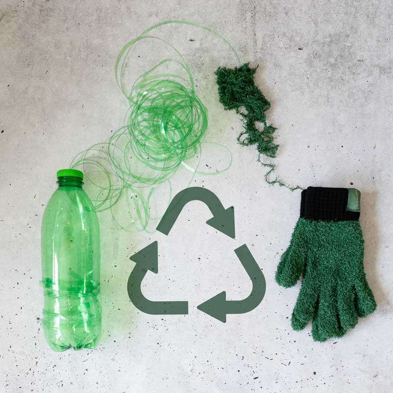 Les Gants Mains Vertes Les Choses qu'on Aime Recyclés