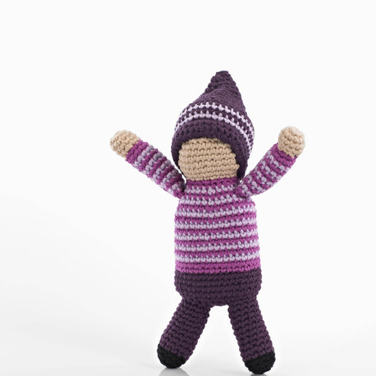 Violet Pixie Rattles - Jouet en peluche