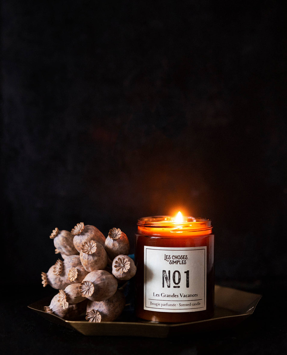 Bougie n°1 Les Choses Qu'on Aime le soir