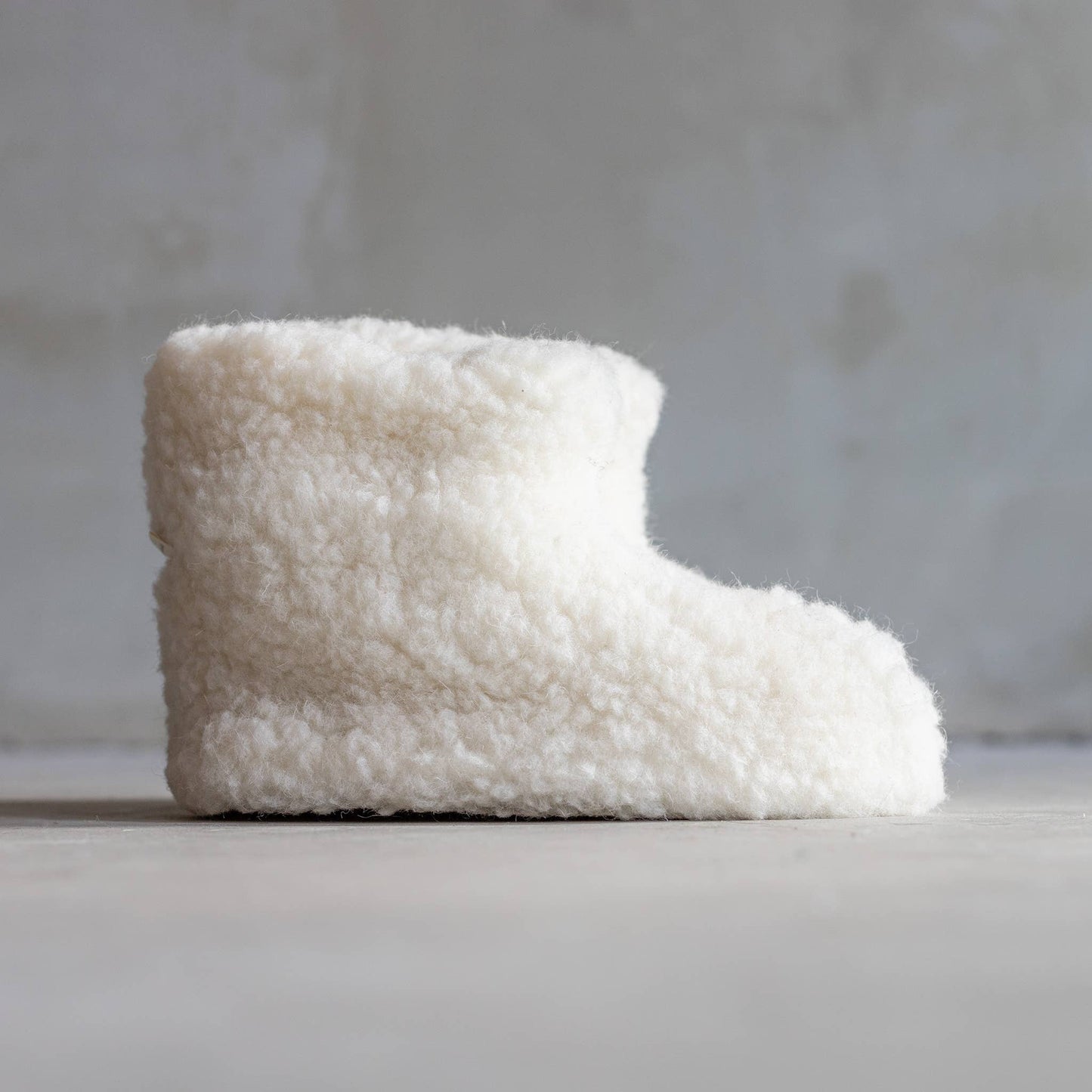 Chaussons en laine Sami - Blanc cassé - 6 tailles