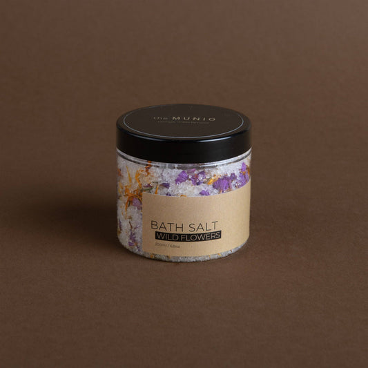 Les Sels de Bain aux Fleurs Sauvage Les Choses qu'on Aime