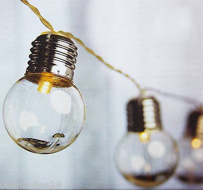 Guirlande lumineuse Guinguette 20 lampes LED connectable